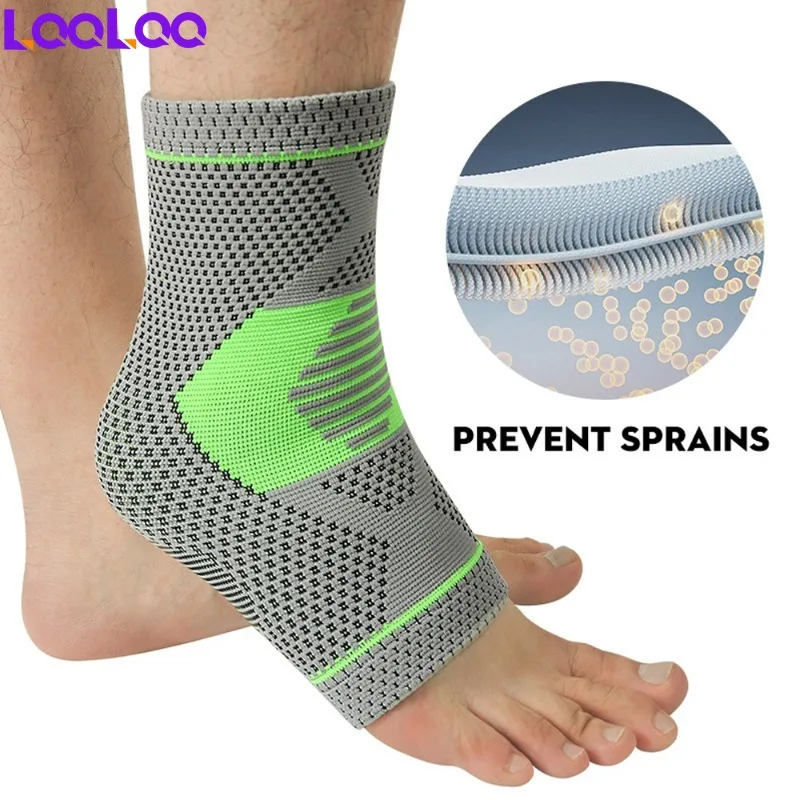 1Pcs Ankle Brace for Foot Support - Ankle Compression Sleeve for Heel & Ankle Pain Relief - Elastic Knitted Socks for Men Women