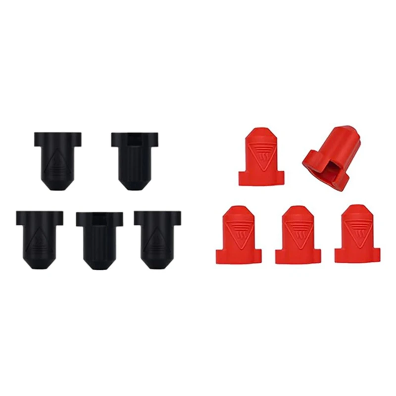 5Pcs Silicone Socks Heat Insulation Case Cover For Creality K1/ K1max  Heating Block Kit For K1 Hotend Red Durable