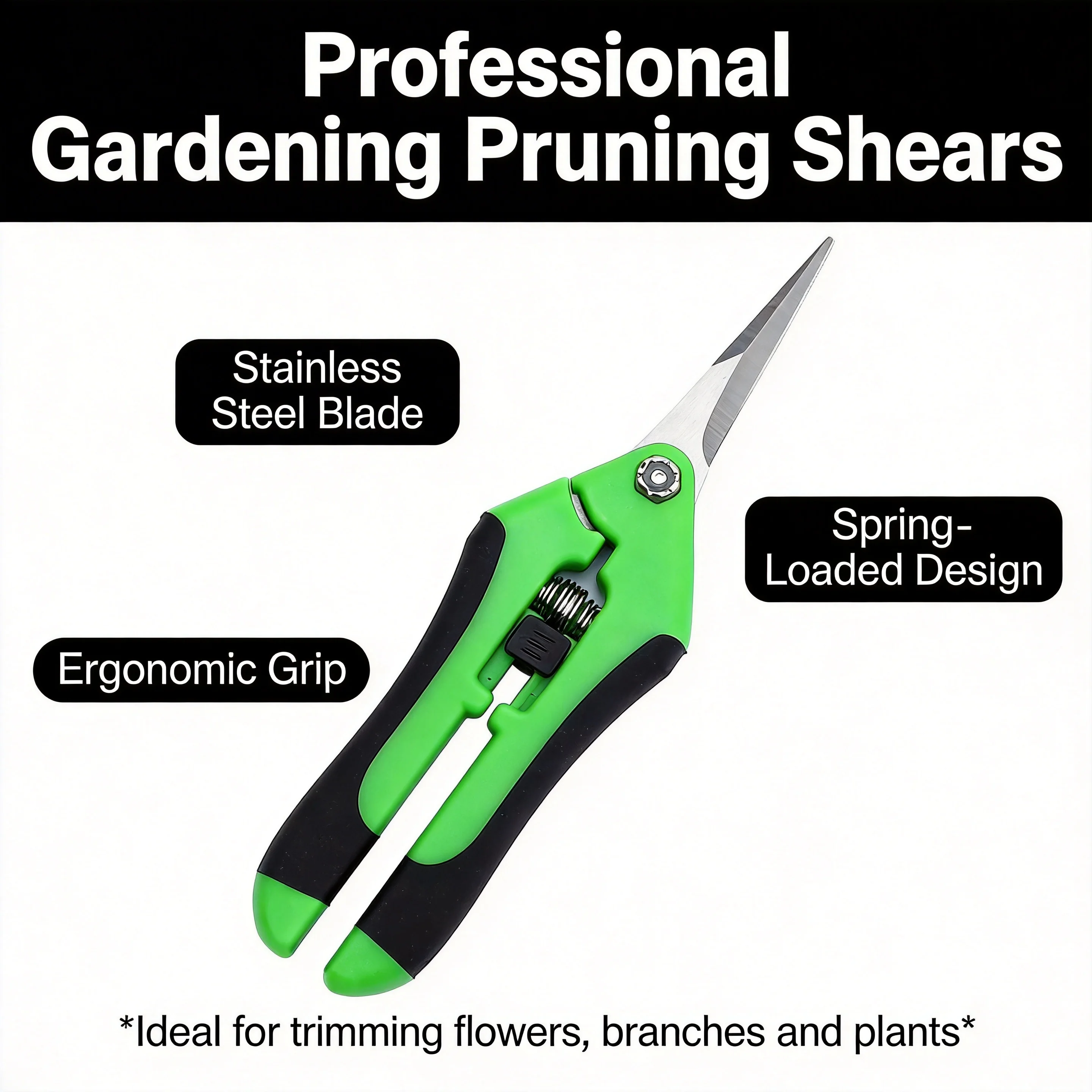 Gardening Pruning Shears, Hand Pruner Trimming Grapes Scisso
