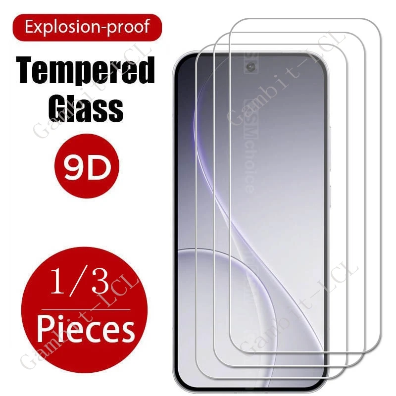1/3 قطعة 9H الزجاج المقسى ل ممن لهم RENO15 برو على OPPORENO15PRO RENO15PRO RENO15 RENO 15 15PRO واقي للشاشة غطاء الفيلم