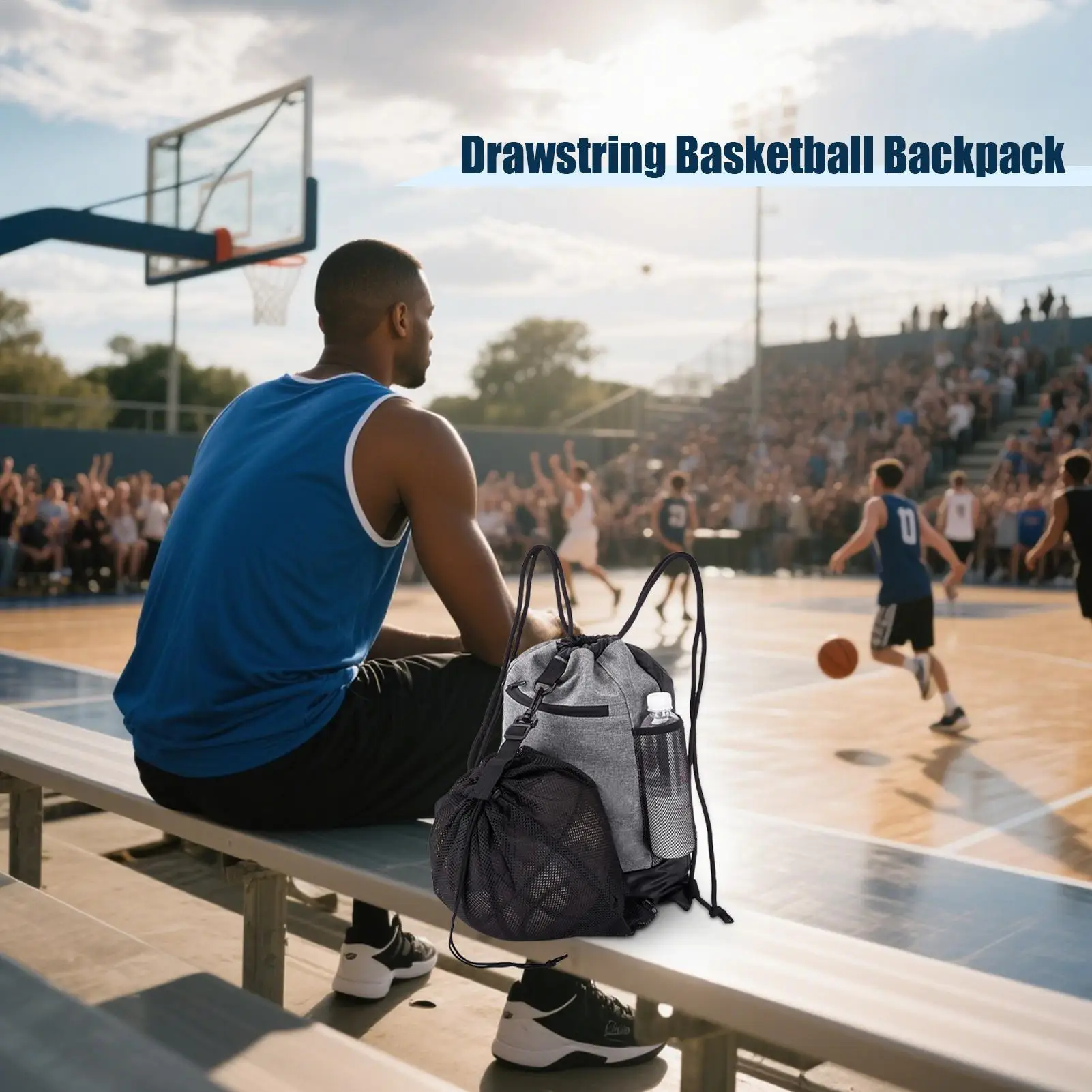 

Спортивная сумка на шнурке, водонепроницаемый рюкзак для упражнений, многофункциональные сумки на шнурке для тренировок, волейбола, путешествий, плавания