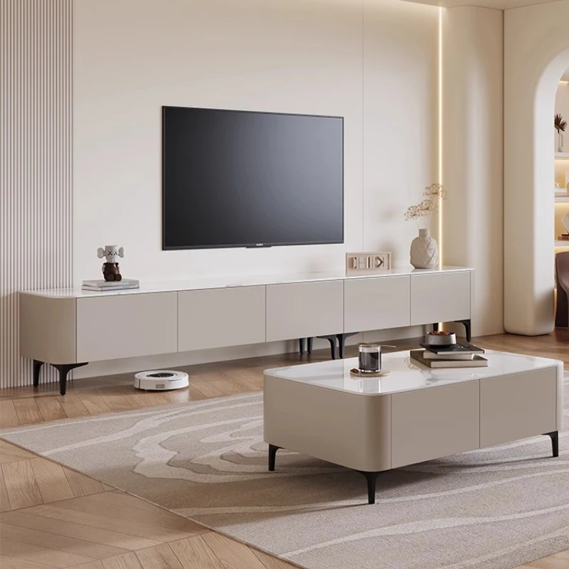 

European Unique Tv Stands Display Modern Creativity Light Luxury Tv Table Simple Small Family Muebles Para Tv Trendy Furniture