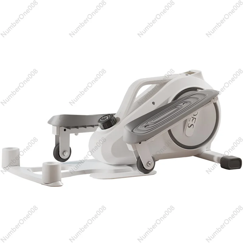 Home Gym Mini Fitness Elliptical Trainer Quiet Stride Stepper Compact Design for Shaping Legs & Full Body Workout