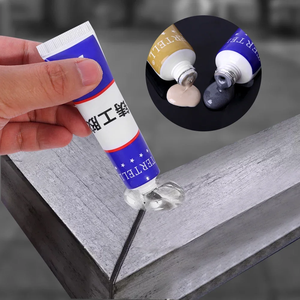 High Temperature Metal Repair Glue AB Glue Strong Cold Welding Glue Plastic Repair Industrial Casting Adhesive Agent Weld Tools