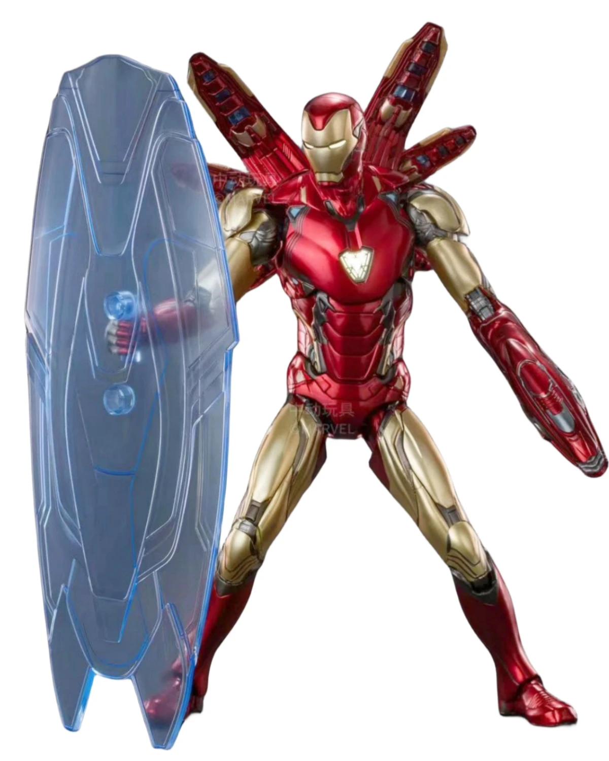 

HiPlay ZD Toys Figure Full Set: Iron Man Mark 85 2.0, 1:10 Scale Miniature Action Figurine MK85