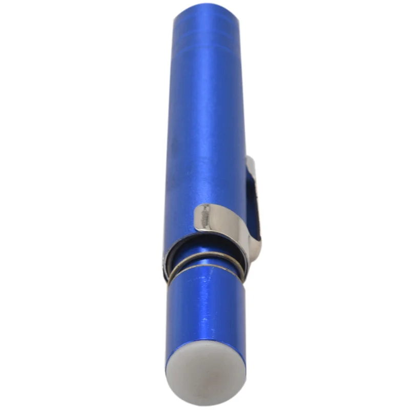

2 Pcs Black Aluminum Alloy Chalk Keeper Holder (Blue)