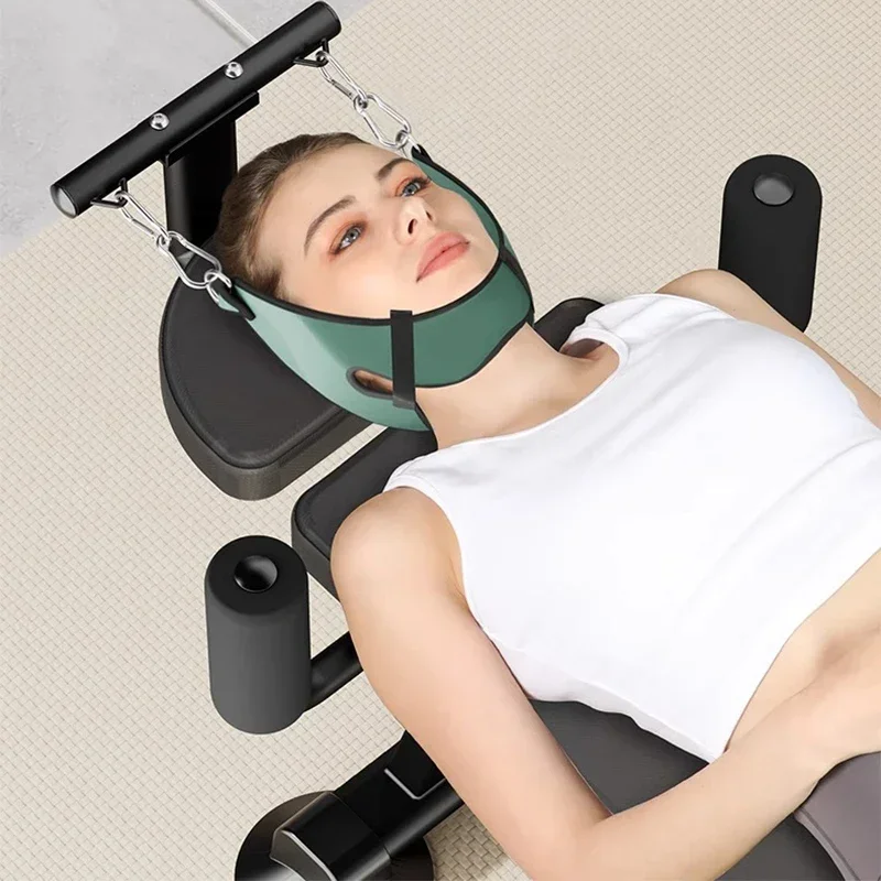 

%a for Cervical and lumbar spine traction trainer, soothing device, leg stretching and fitness, home waist stretching equipmen