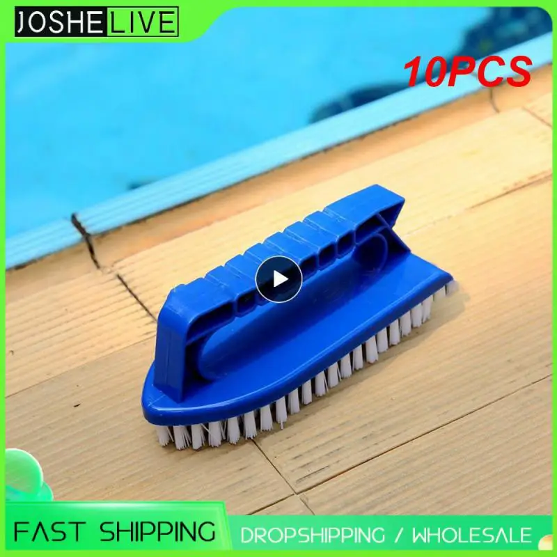 

10PCS Swimming Pool Brush Pool Cleaning Accessories Handheld Swimming Pool Hot Tubs Clean Equipment Wall Sponge Brush Cleaning