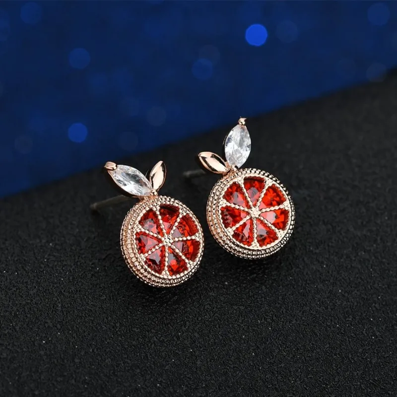 Креативный грейпфрут цитрусовый срез для женской девушки