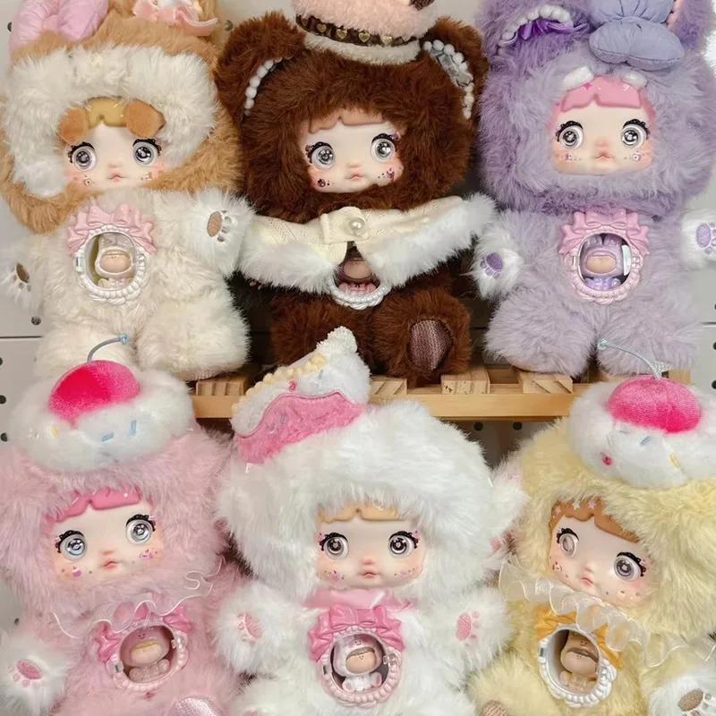 

Nommi Sweet Bite Series x Ama Lilith Collab Mystery Blind Box Collectible Plush Doll Cute Gift for Collectors Fans Birthday Gift