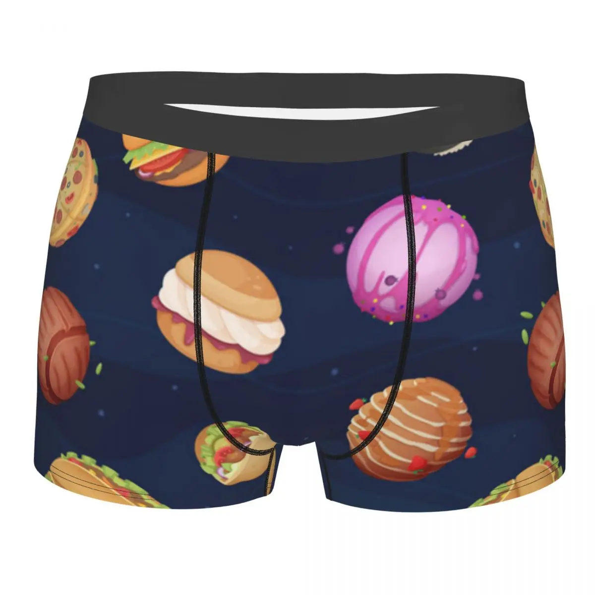 

Boxer Men Shorts Underwear Male Sweets Fast Food Burger Pizza Sushi Boxershorts Panties Underpants Man Sexy