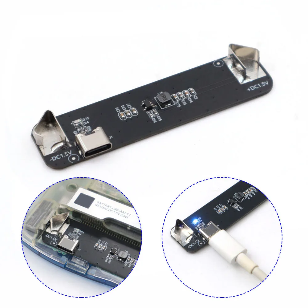 Carte d'Alimentation Rechargeable USB Type-C pour Console Wonder Fzdocument/WSCC