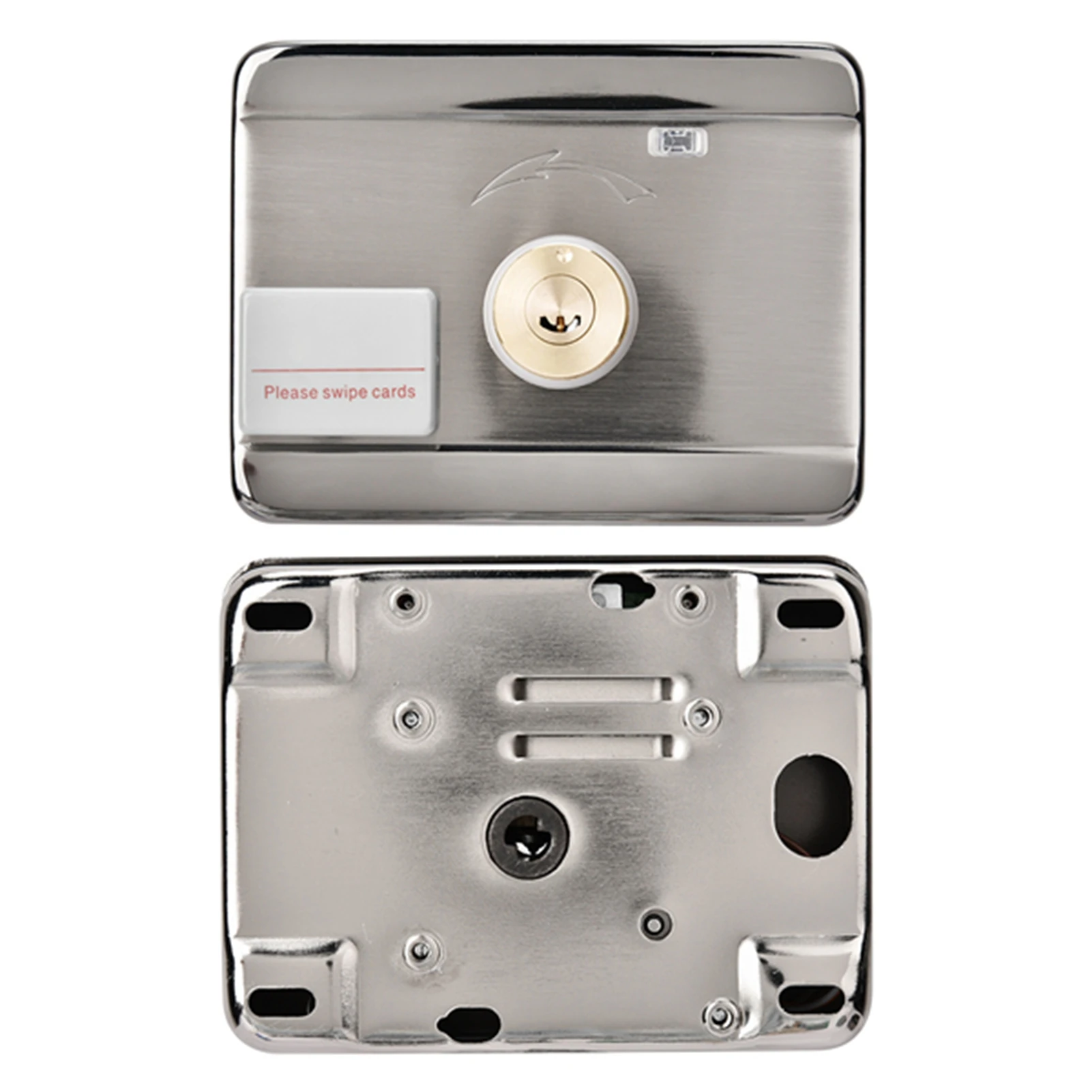 12V ドアロック ドアロック電子アクセスインテリジェントシステム ID ダブルヘッド 12V ドアロックスマートドアロックインテリジェントドアロック