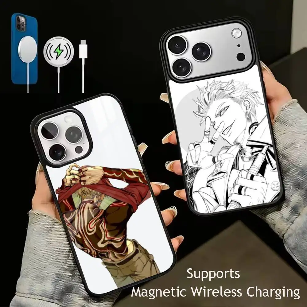 

Enjin G-Gachiakuta Phone Case For iPhone17,16,15,14,13,12,11 Plus,Pro Supports Magnetic Wireless Charging