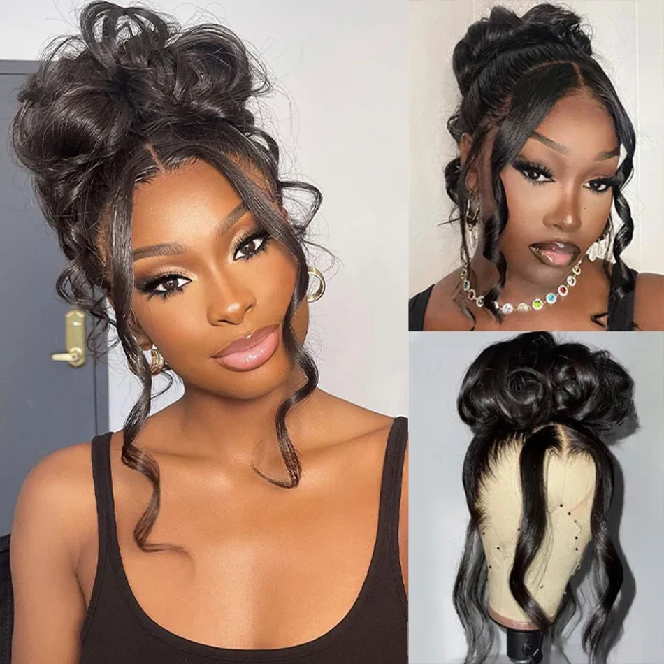 

Парик с HD-кружевной передней частью 360, плотность 250, из натуральных волос, с эффектом Body Wave, 13x4, 13x6, с предварительно выщипанной линией роста волос, для женщин