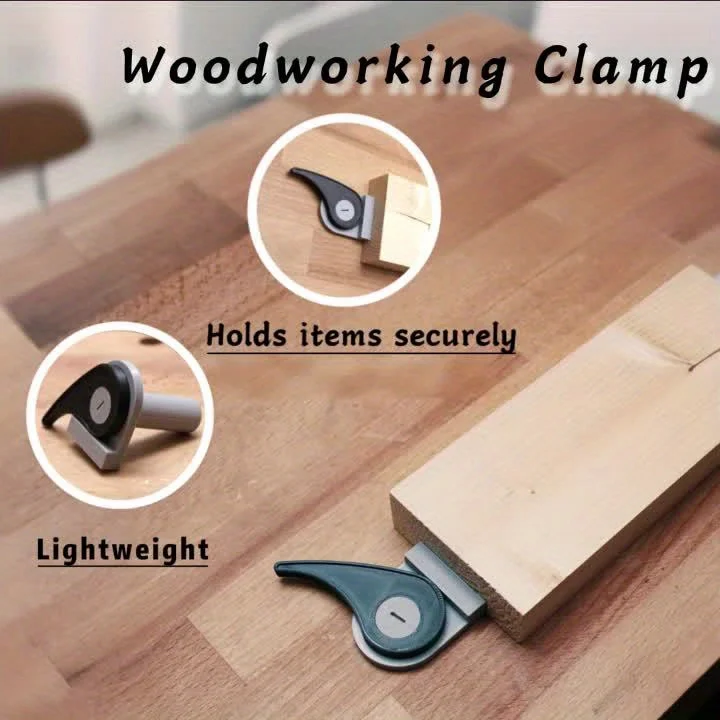 Quick-Release Ratcheting Bench Dogs Adjustable Workbench Stops with Lever Action, No-Tool Clamping for MFT Tables & Woodworking