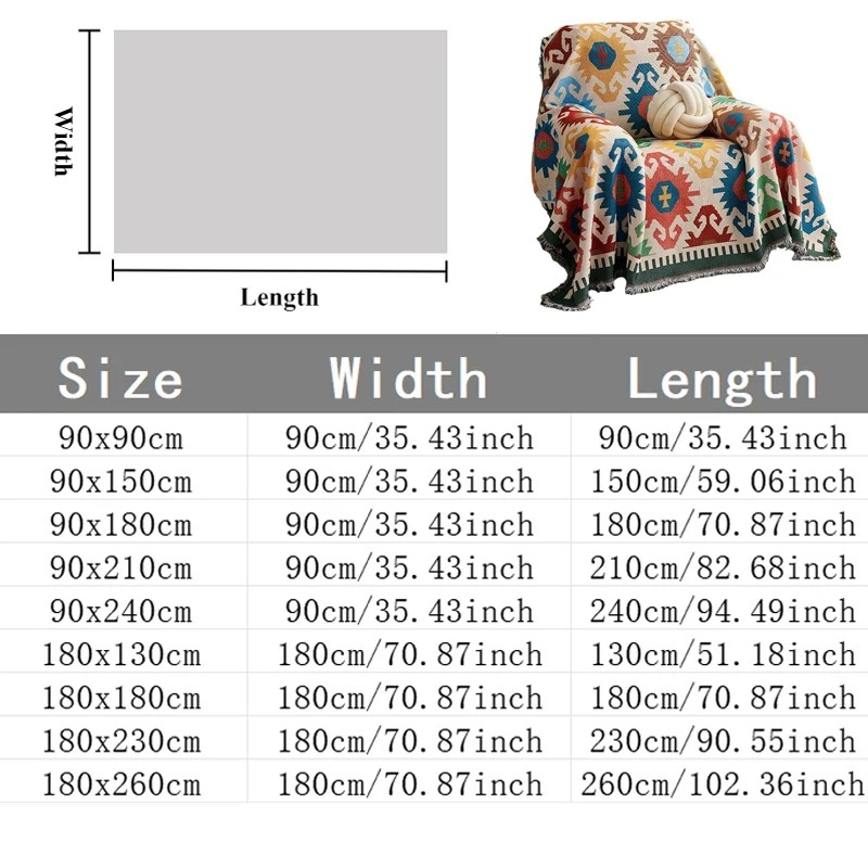 Sofa Towel Throw Blanket Sofa Cover Double Use Non-slip Anti Cat Scratch Sofa Cushion Cover All Season Universal All Inclusive