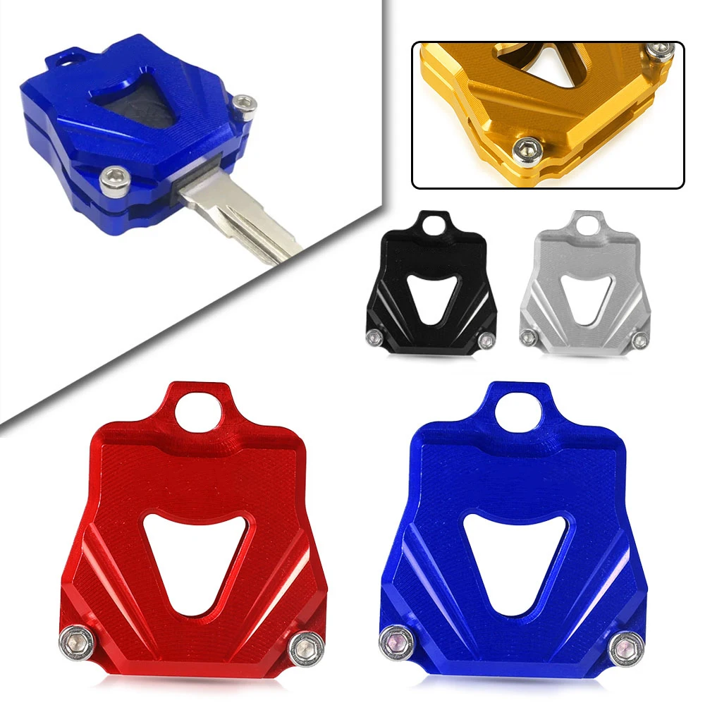 

For Yamaha FZ07 FZ 07 FZ-07 2015 2016 2017 Motorcycle Accessories CNC Keychain Key Ring Keys Cover Protector key Case Shell