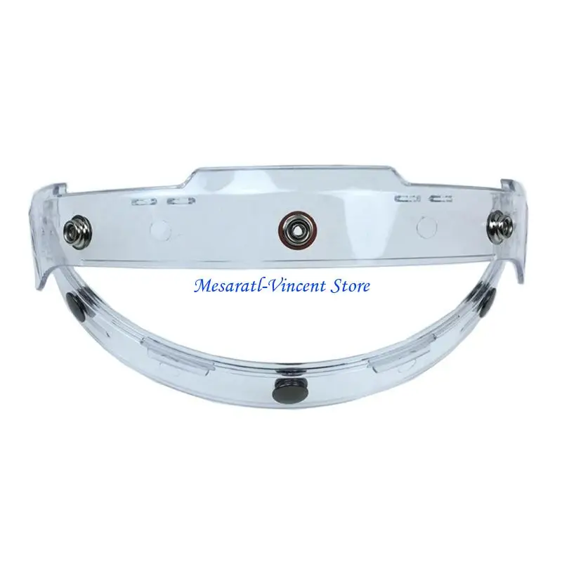 A70F Motorbike Helmet Adapter Up Attachment For Snap Helmet Bubble Shield Visor