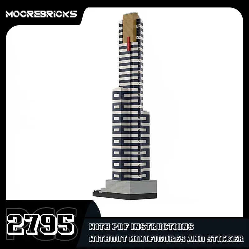 Sammlung Serie Eureka Tower Bausteine Stadt Wolkenkratzer Architektur DIY Modell Montage Ziegel kinder Weihnachten Spielzeug
