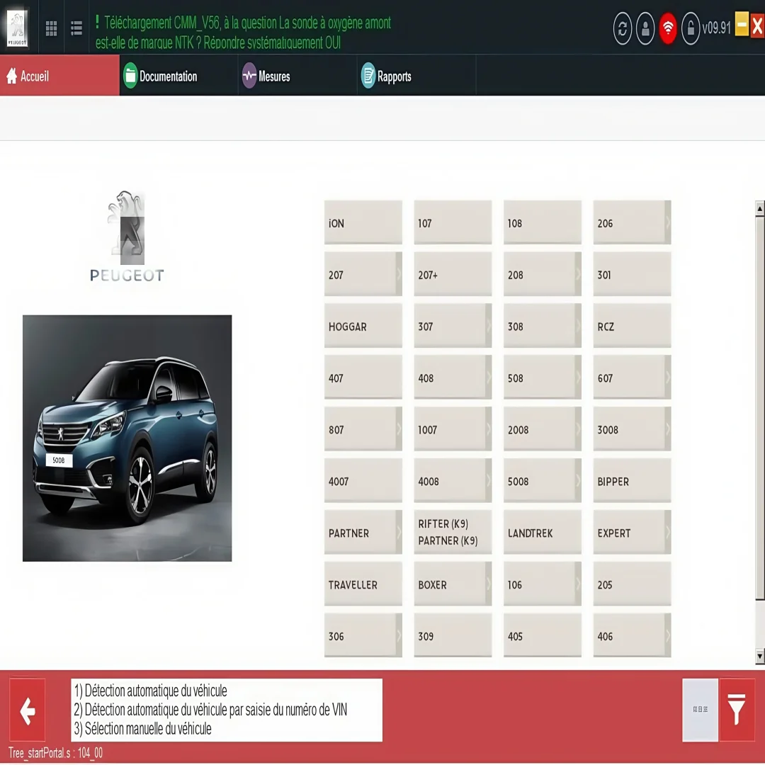 เครื่องมือ Diagbox V9.91 V9.68 Full Update สําหรับ Lexia3 PP2000 Lexia-3 สําหรับ Citroen/Peogeot อ่านรหัสข้อผิดพลาดการทดสอบระบบ