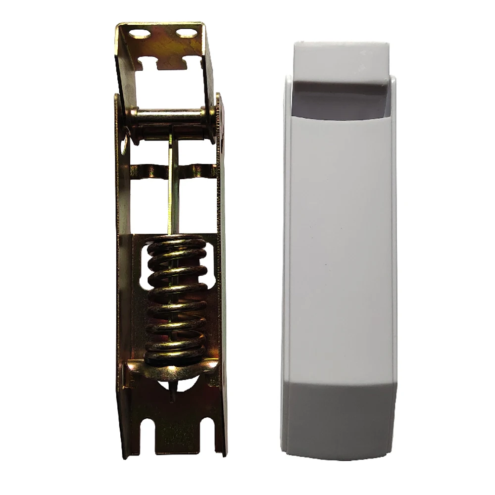 1PCS Freezer Horizontal Top Movable Door Hinge Upper Flap Freezer  Spring  Hinge With Plastic Cover