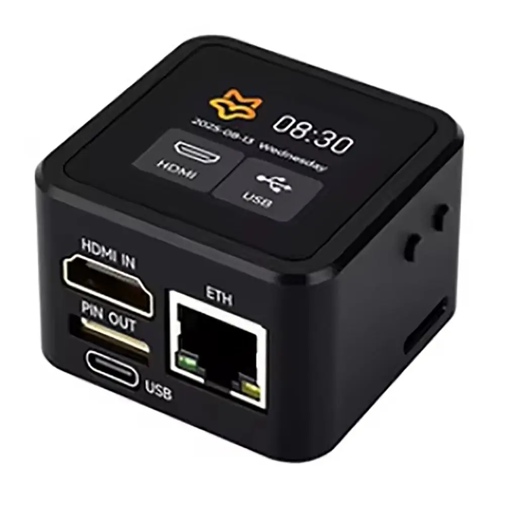 Video Input Lightweight Design Luckfox PicoKVM Device Control IP KVM HID Signal Output IP Management