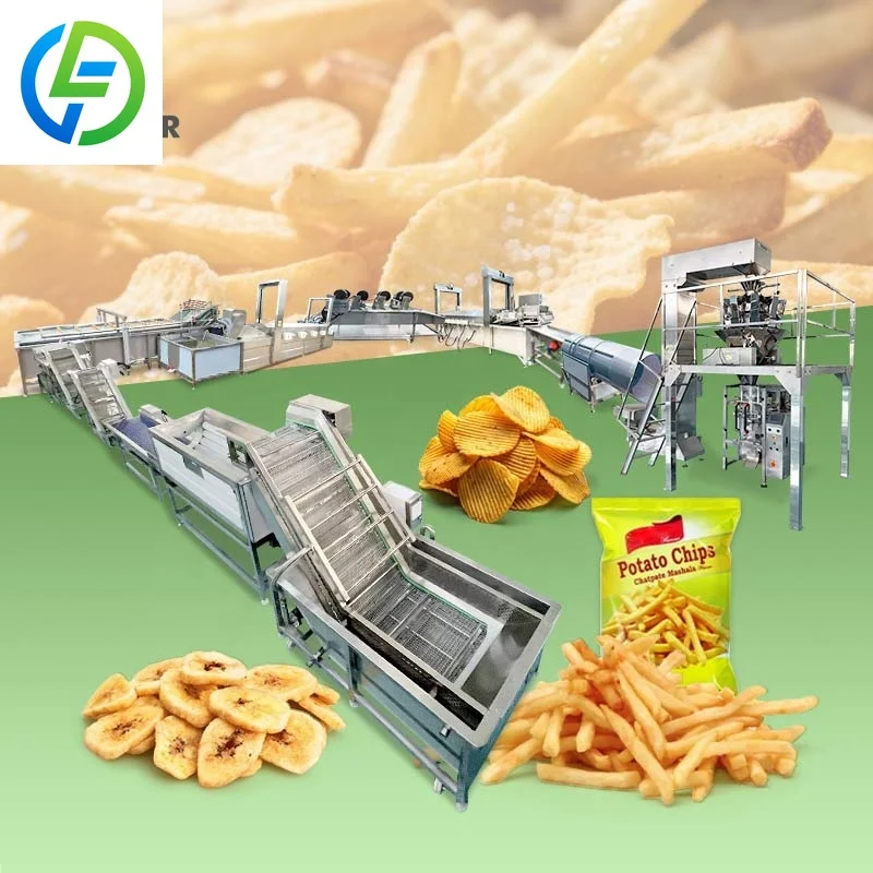 Yam Ship Cook Machine, manuell, knuspriges Pommes Frittieren, Herstellung einer Produktionslinie für Süßkartoffelchips zum indischen Verkauf