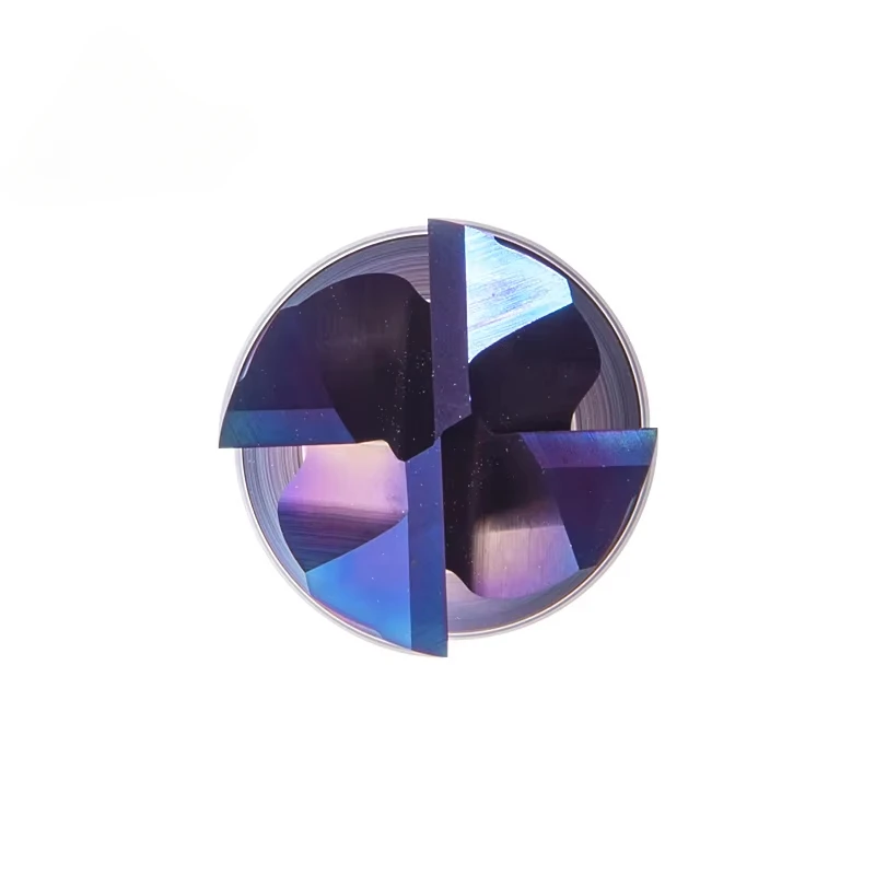 4Flute Tungsten Steel 6 8 For Stainless steel Titanium Wood CNC Key Router Bit Machine Cutter Tools HRC65 HRC72 Carbide End Mil