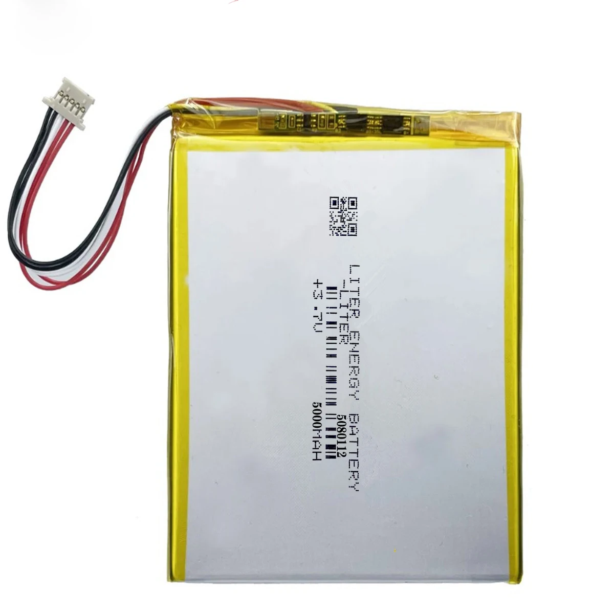 3.7V 5000mAh 5080112 Li-Polymer Rechargeable Battery For Autel MaxiSys MS906 MS905 MX808 Automobile Detector 5 Wires Plug