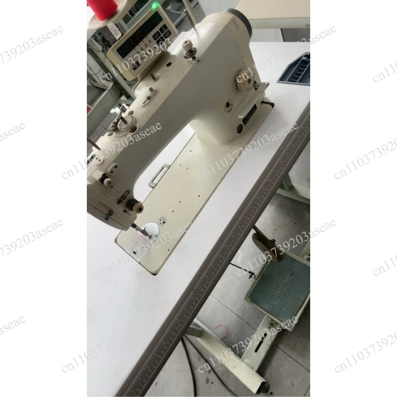 Used original S-7200c full set of computerized flat car, direct drive thread cutting lockstitch machine industrial sewingmachine