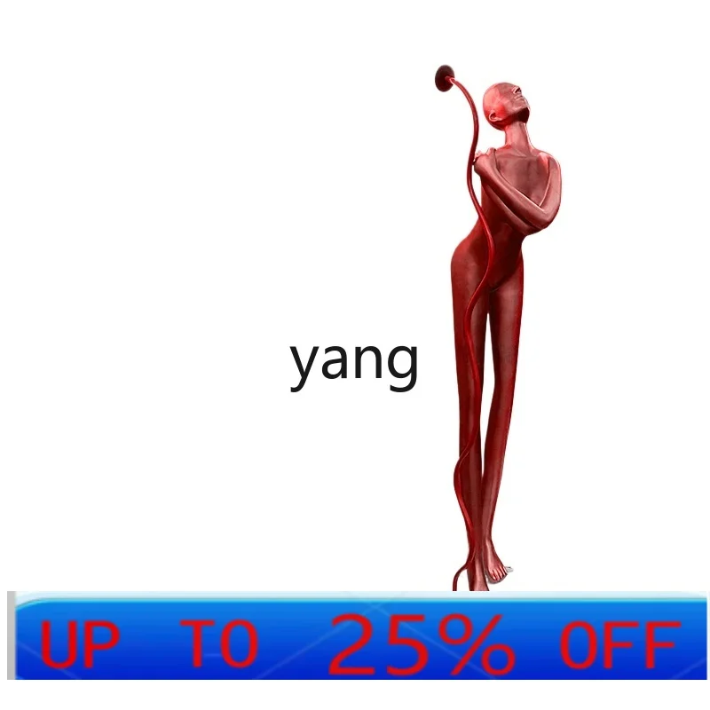 LH Creative Humanoid Art Sculpture Hugs Home Furnishing Exhibition Hall Large Floor Ornament