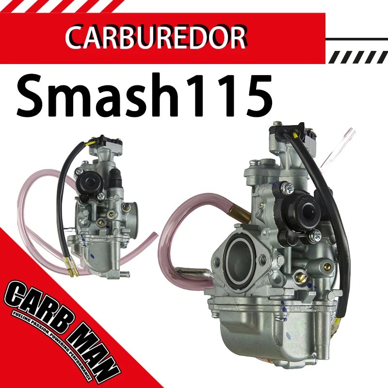 Carburador para Motocicleta SMASH 115, Compatible con Suzuki Smash 115, Shogun 115.125, V115, Shogun Axelo 125, Fl 125