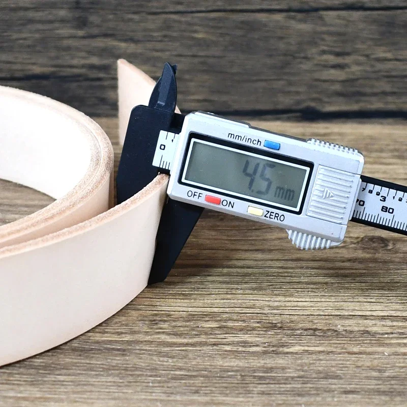 1P Deepeel 18-38mm Wide Belt First Layer Cowhide Headless Pin Buckle Belts for Men Women Genuine Leather Vintage Waistband Part