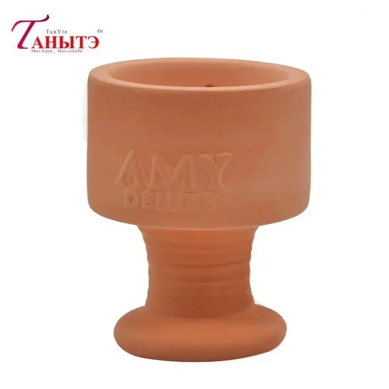 Luxury Creativity Clay 100% Ceramic Bowl For Hookah Shisha Head Hookah Shisha Bowl Charcoal Holder Chicha Shisha Accessories