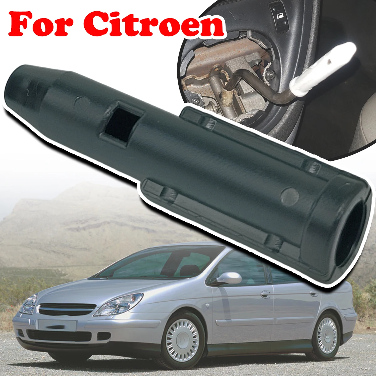 

For Citroen C1 C5 SAXO Xsara Manual Gear Sleeve Gear Shift Knob Adapter Sleeve Shift Handle Lever Sleeve Plastic Car Accessories