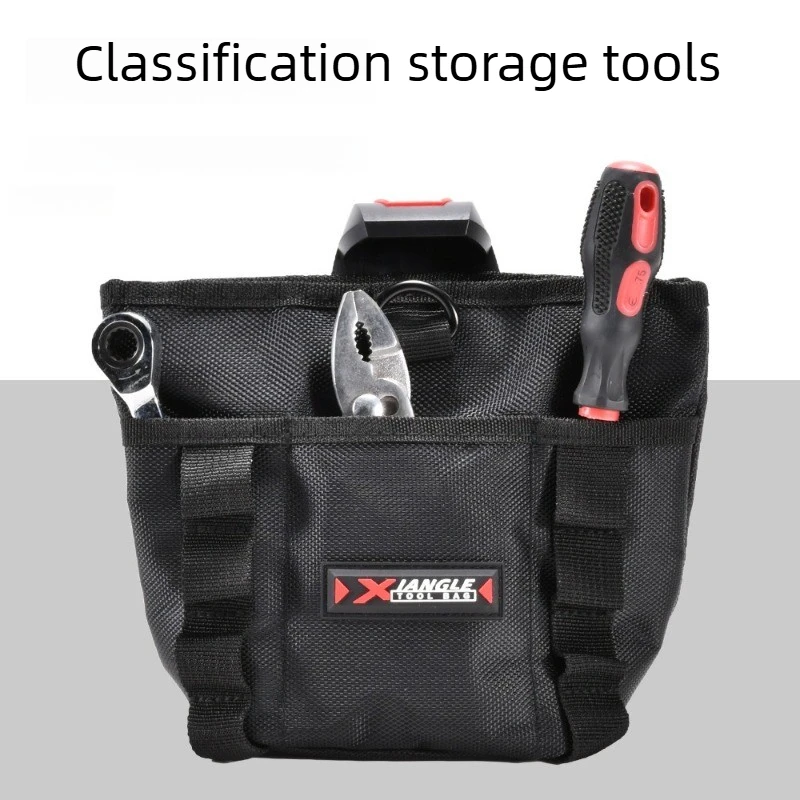 Multifunction Tool Bag Quick Hanging Tool Waist Bag Portable Hardware Nail Storage Bags Worker Professional Tools Organize Bags