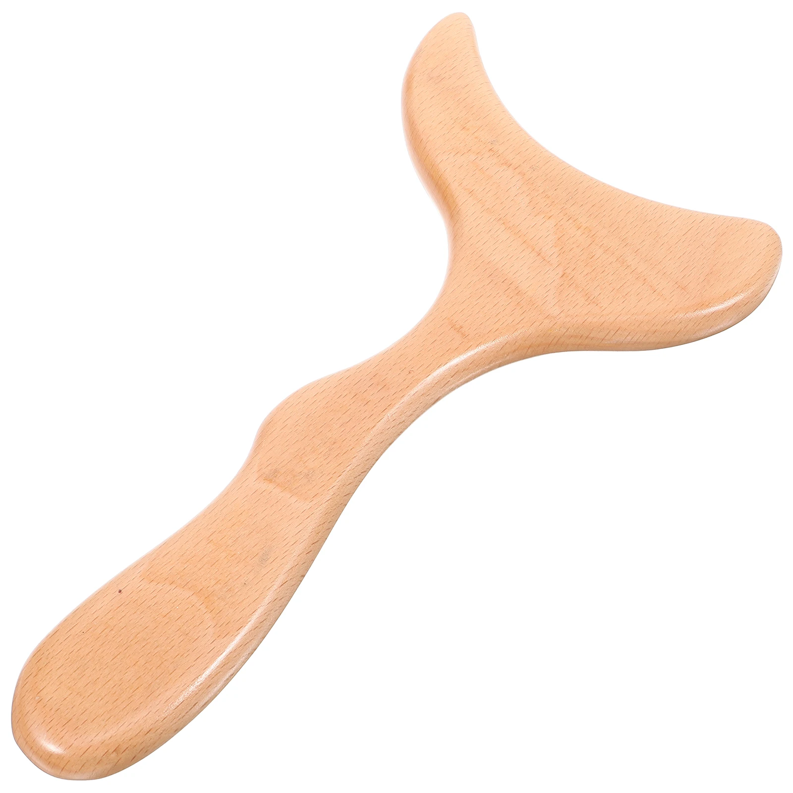 

1pcs Massage Stick Natural Beech Wood Body Scraping Massager Plate Acupressure Tool for Back Neck Face Therapy Scraper Board