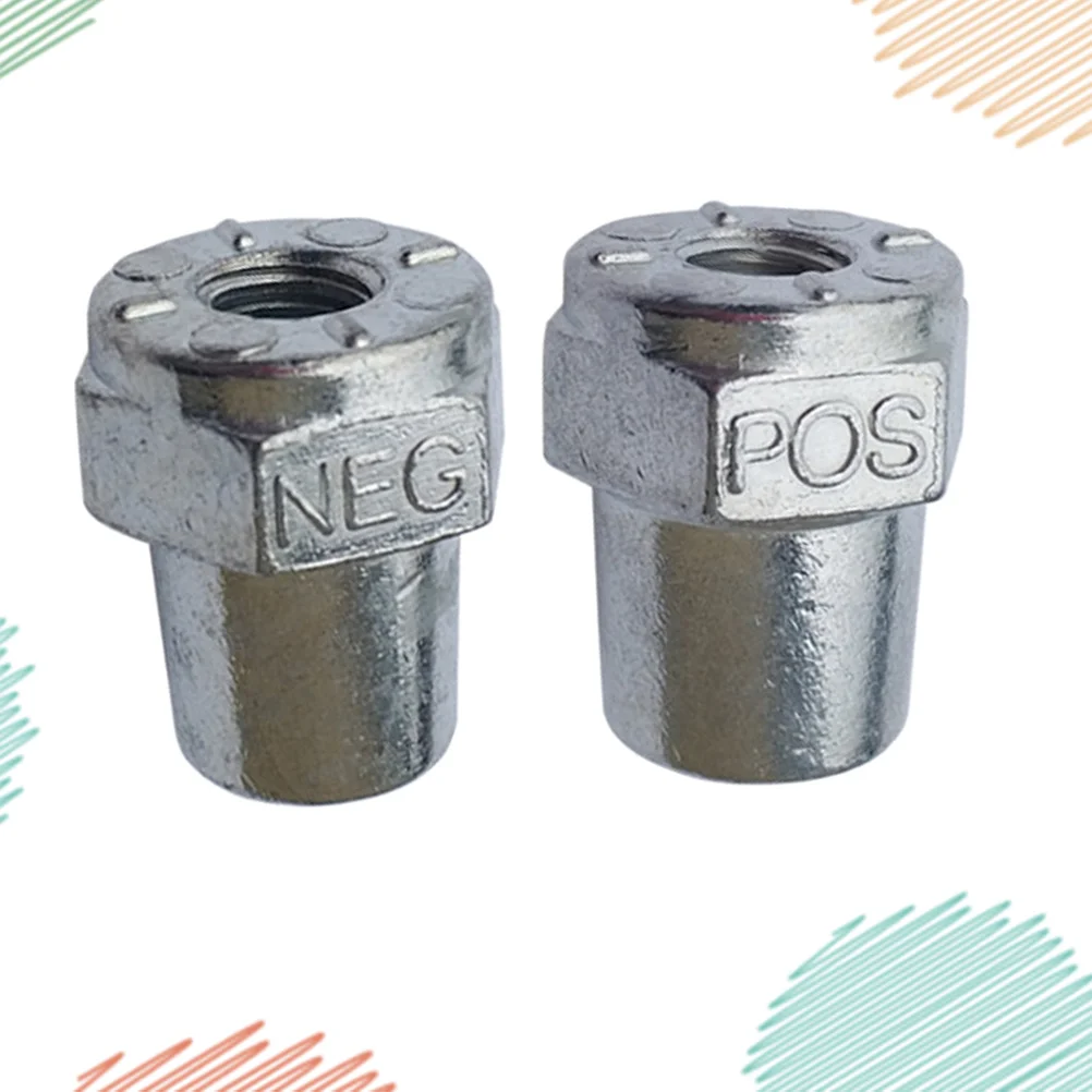 

1Pair Car Adapter Practical Refit Pile Head Replacement Connector Auto Accessory Sturdy Reliable for Vehicle