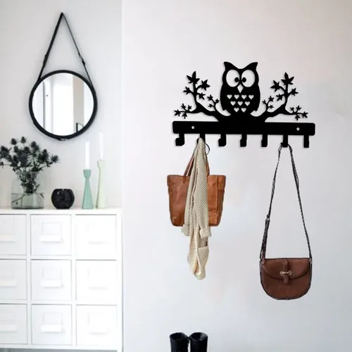 3Art Metal Decorative Metal Wall Hanger Modern Coat Rack