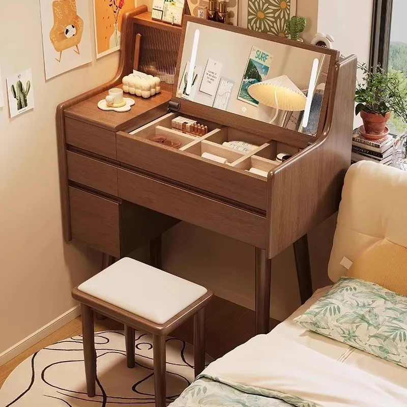 , storage cabinet, dressing table, desk, dressing table, integrated modern simple bedroom, flip top dressing table