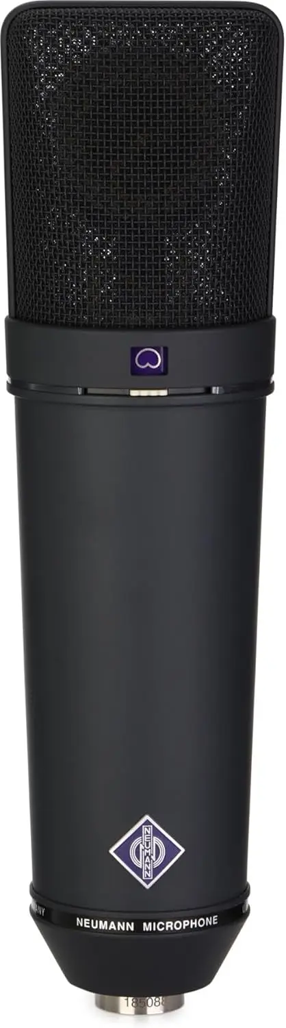 

Neumann U 87 Ai Large Diaphragm Condenser Mic Matte Black Studio Recording Microphone Professional Sound Quality