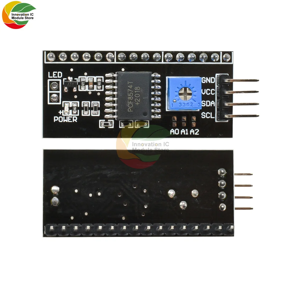 2004 Lcd-scherm Module Iic/I2C/Interface Module LCD1602 LCD2004 Screen Aanpassing Uitbreidingskaart Blauw En Groen screen