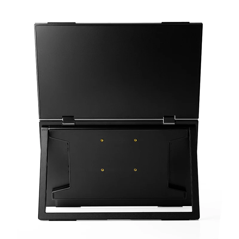 Portable Laptop Dual Monitor 15.6-inch FHD TFT IPS Foldable Stand with Dual Expandable Screen USB Type C Interface for Gaming