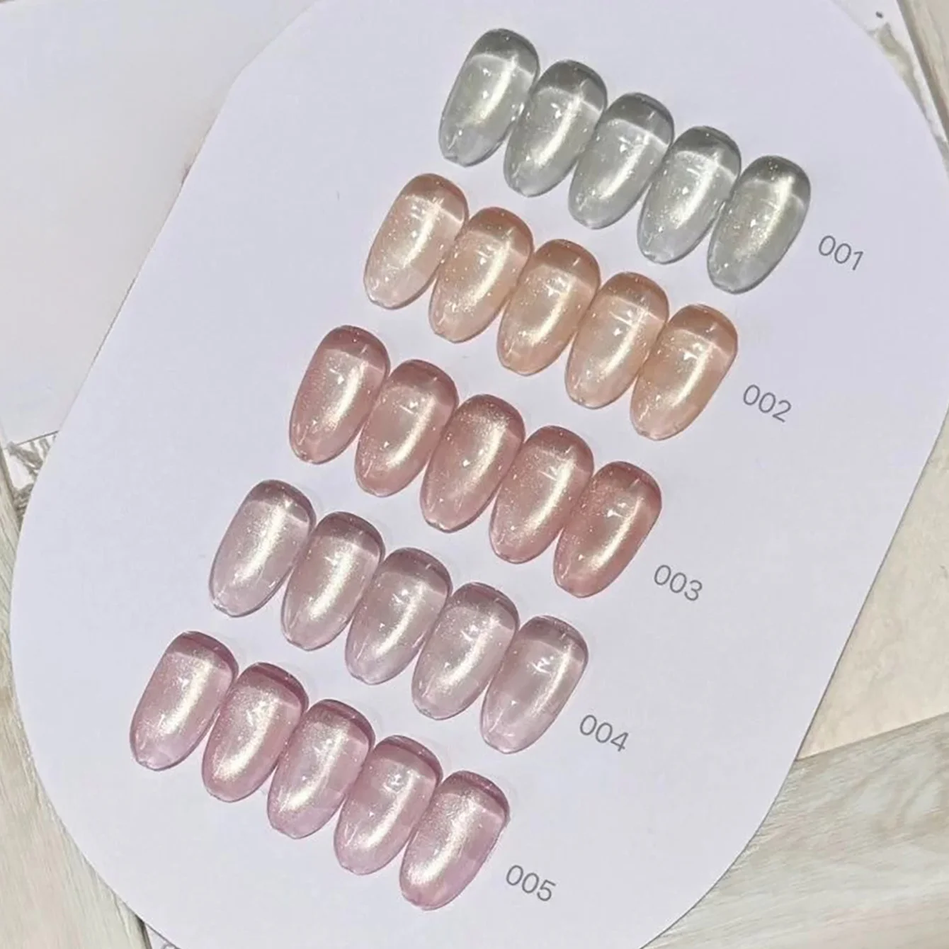 1-12 Stück SHAKA Herbst Tanhua Katzenauge Rosa Transparenter Farbgel-Nagellack 2026 Neu Einfach und Elegant Halloween Nagelgel
