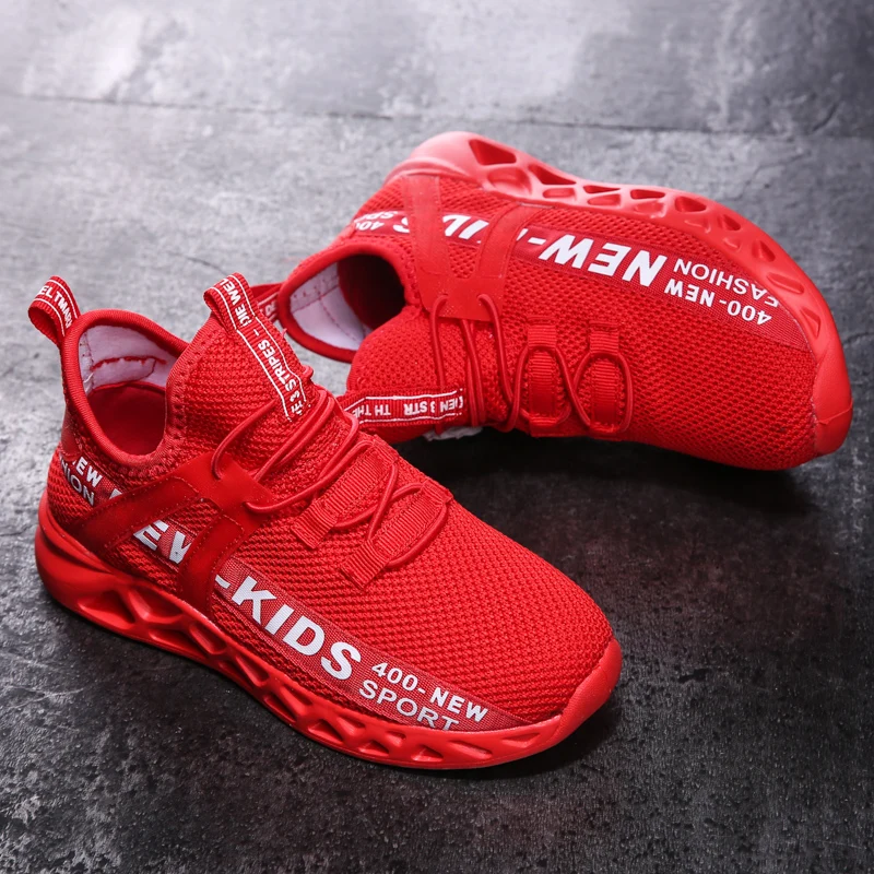 

New Style Children Mesh sneakers Comfortable Lightweight;Light Wear-Resisting Non Slip Fashion Casual Shoes