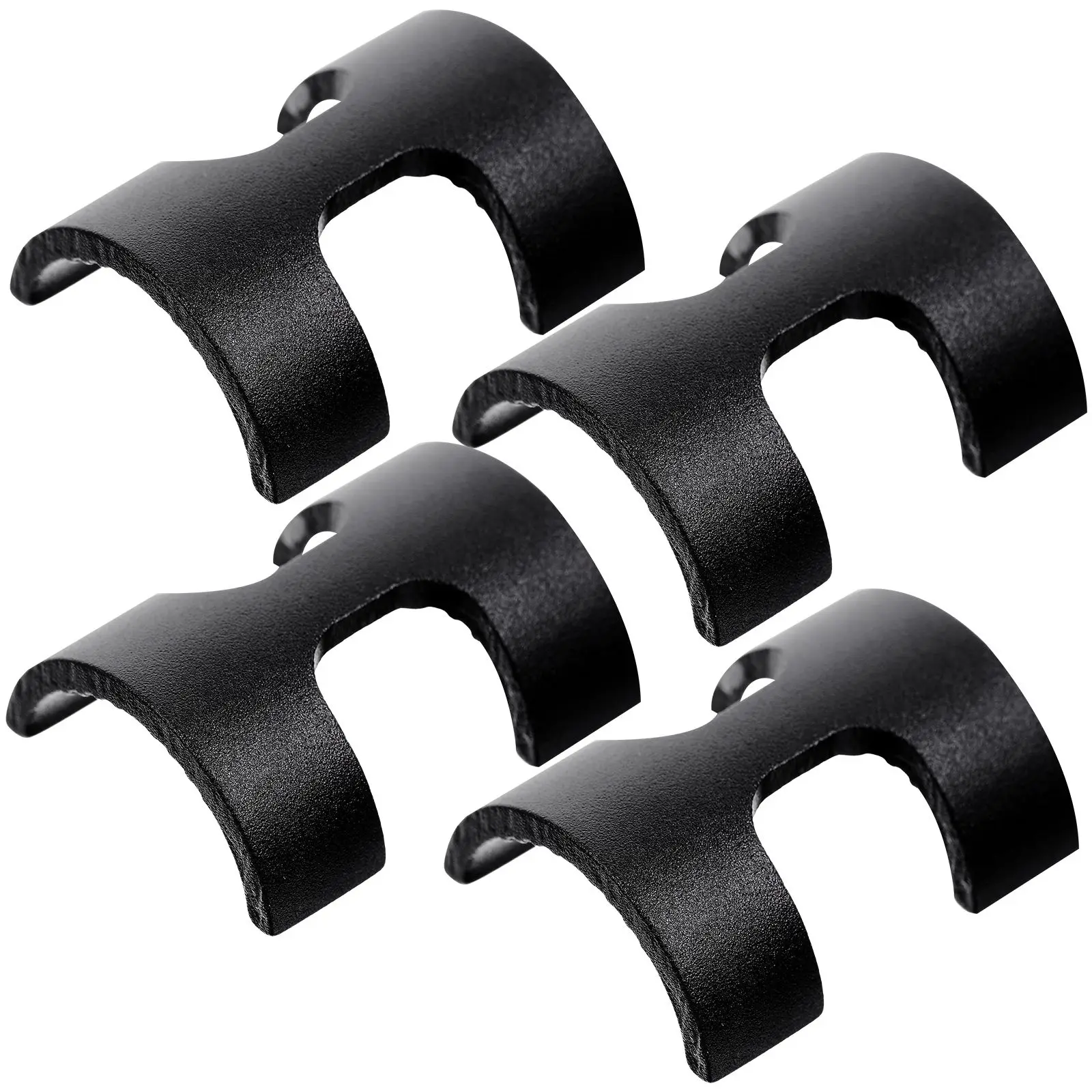

4 Pcs Bike Handlebar Stem Reducer Conversion Sheet Aluminum Alloy Shim Cycling Accessories Handlebar Bushing Bicycle Sleeve
