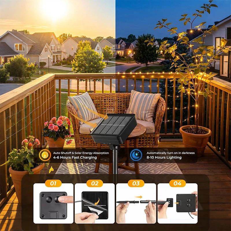 ไฟประดับโซลาร์เซลล์สำหรับสวนกล - Outdoor Power Outlet Solar บทวิจารณ์และราคา