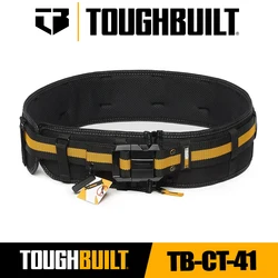 TOUGHBUILT TB-CT-41 Padded Belt with Heavy Duty Clip Buckle and Back Support Construction Work Belts Toughbuilt Tools