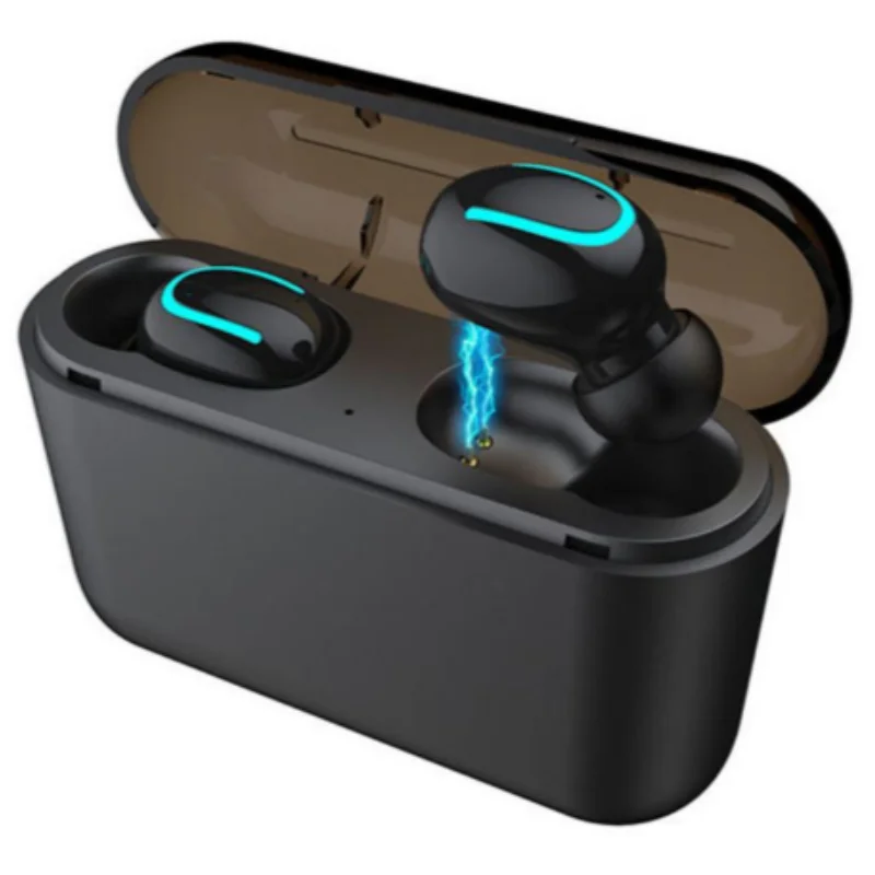 

Bluetooth Earphones Dual Headphone In-earbuds Mini Touch Sports Earphones Wireless Bluetooth Noise-cancelling Ears